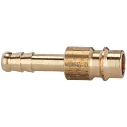 Insertion nozzle for couplings NW 7.2 - 7.8, MS blank, nozzle LW 9