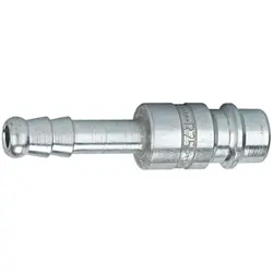 Push-in spigot, NW7.2-NW7.8, steel hardened/dovetailed, spigot LW13, 0-35