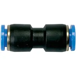 Hose connector, L 33 mm, 10 bar, plastic/brass, for hose outer Ø 4 mm, 109793