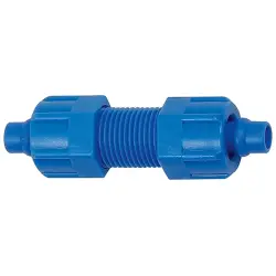 Hose connector, L 50.5 mm, 10 bar, POM, for hose, 110747