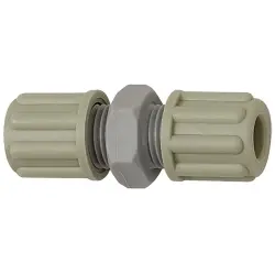 Hose connector, L 49 mm, 10 bar, PA, for hose, 110829