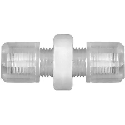 Hose connector, L 55 mm, 10 bar, PFA, for hose, 110929 - 1