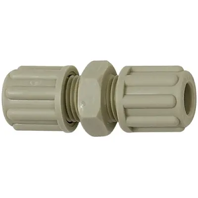 Hose connector, L 64 mm, 10 bar, PP, for hose, 110883 - 1