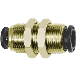 Straight push-in bulkhead connector reducing »click-clock«, M20x1, 108751, 751.020-1012