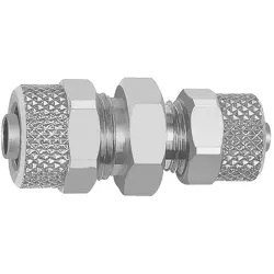 Hose connector, L 35 mm, 18 bar, brass, nickel-plated, for hose, 110523