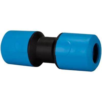 Hose connector, L 165 mm, 16 bar, PP, for hose, 110288 - 1