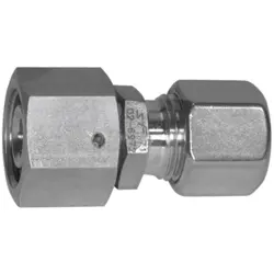 Reducing fitting, L 39.5 mm, 315 bar, stainless steel, for compressed air, liquids, natural gas, hydraulics, 112348