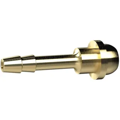 Hose grommet, L 41 mm, 25 bar, brass, for hose, 137524 - 1