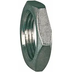 Counter nut, L 6.2 mm, 20 bar, stainless steel, for pipe systems, 111919