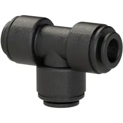 T connector, 10 bar, POM, for hose, 110318