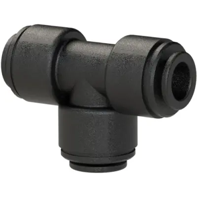 T connector, 10 bar, POM, for hose, 110319 - 1