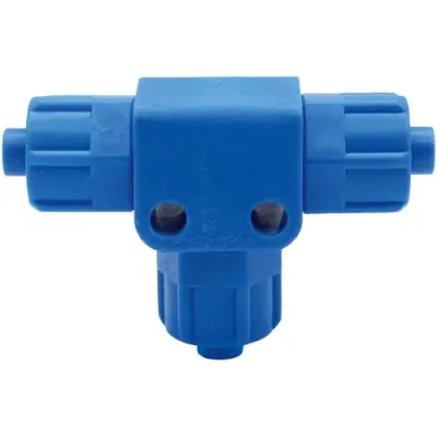 T connector, 10 bar, POM, for hose, 110746 - 1