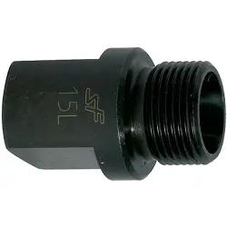 Pre-assembly connector, L 25 mm, 100 bar, for cutting ring fitting, 112512