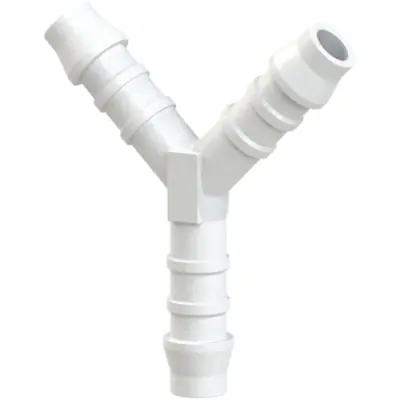 Y hose connection nozzle, 10 bar, POM, for hose, 111046 - 1