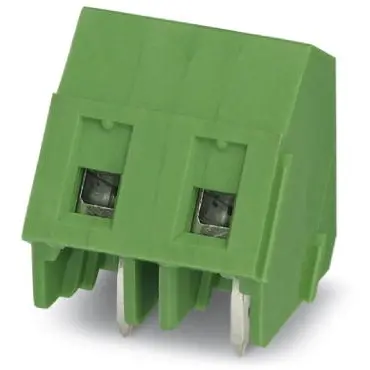 PCB terminal, 3 pole, pitch 7.5 mm, AWG 26-14, 17.5 A, screw connection, green, 1718032 - 1