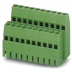 PCB terminal, 2 pole, pitch 5.08 mm, 2.5 mm², 17.5 A, green, 1706413