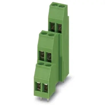 PCB terminal, 6 pole, pitch 5.08 mm, AWG 24-12, 17.5 A, screw connection, green, 1723014 - 1
