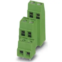 PCB terminal, 6 pole, pitch 5.08 mm, AWG 26-16, 10 A, screw connection, green, 1723289