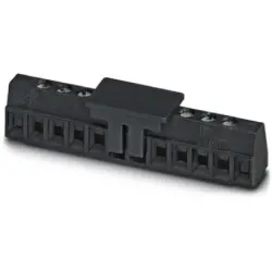 PCB terminal, 4 pole, pitch 3.81 mm, AWG 26-16, 8 A, screw connection, black, 1727256