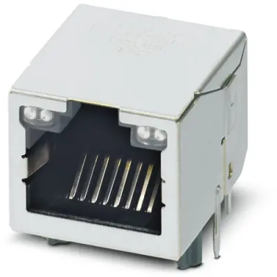 Socket, RJ45, 8 pole, 8P8C, Cat 6A, solder connection, through hole, 1091950 - 1