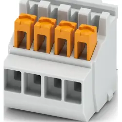 PCB terminal, pitch 3.5 mm, AWG 24-16, 8 A, push-in, light gray, 1534550