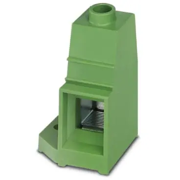 PCB terminal, 1 pole, pitch 17.5 mm, AWG 16-2, 192 A, screw connection, green, 1856168 - 1