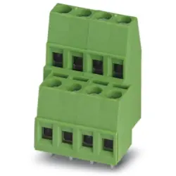PCB terminal, 4 pole, pitch 5 mm, AWG 24-16, 17.5 A, screw connection, green, 1725012