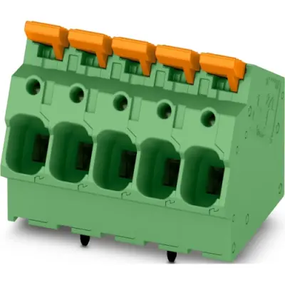 PCB terminal, 11 pole, pitch 7.5 mm, AWG 22-8, 41 A, push-in, green, 1575307 - 1