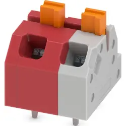 PCB terminal, 2 pole, pitch 5 mm, AWG 24-16, 16 A, push-in, multicoloured, 1768814