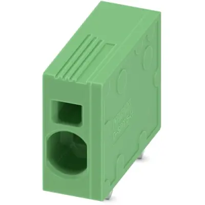 PCB terminal, 1 pole, pitch 7.5 mm, AWG 24-8, 41 A, spring-clamp connection, green, 1719189 - 1