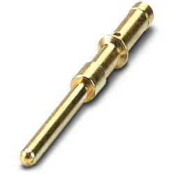 Pin contact, 0.14-0.34 mm², AWG 26-22, crimp connection, nickel-plated/gold-plated, 1064040