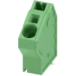PCB terminal, 1 pole, pitch 10 mm, AWG 18-4, 76 A, spring-clamp connection, green, 1819192