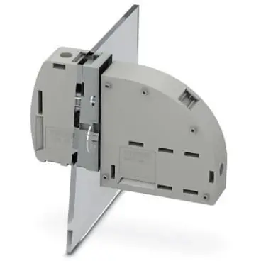 Feed through terminal, 1 pole, 25-95 mm², clamping points: 2, gray, screw connection, 232 A, 1713226 - 1