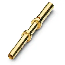 Receptacle, 0.34-0.5 mm², crimp connection, nickel-plated/gold-plated, 1242315