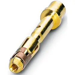 Receptacle, 0.25-2.5 mm², crimp connection, nickel-plated/gold-plated, 1213854