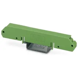 Terminal cover, PA, (W x H) 14.5 x 91.1 mm, green, 2935959