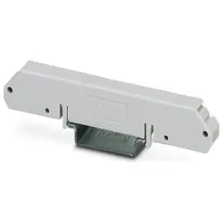 Terminal cover, PA, (W x H x D) 14.5 x 91.1 x 17.9 mm, light gray, 2706700
