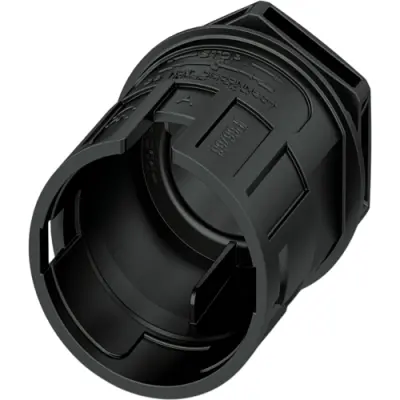 Connector housing, black, 1681006 - 1