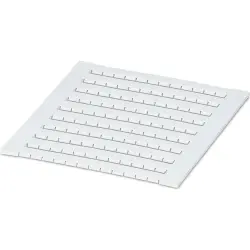 Labeling sheet, 120 pieces, unlabeled, 5.2 mm for connection terminal, 0803595