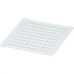 Labeling sheet, 100 pieces, unlabeled, 6.2 mm for connection terminal, 0803618