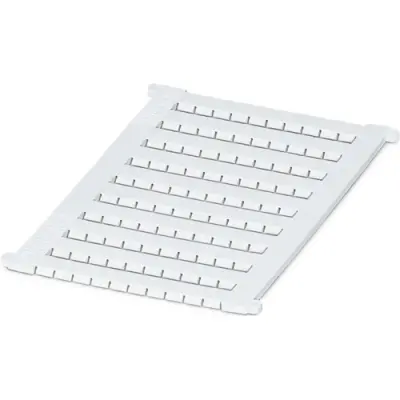 Labeling sheet, 100 pieces, unlabeled, 4.2 mm for connection terminal, 0803579 - 1