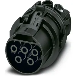 Contact insert, socket, 5 pole for connector, 1070197