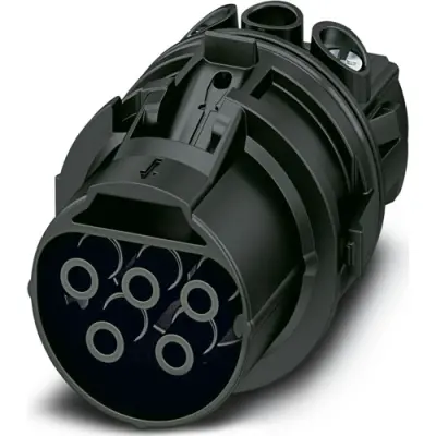Contact insert, socket, 5 pole for connector, 1070197 - 1