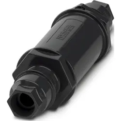 Cable connector, 5 pole, straight, 0.75-4.0 mm², cable Ø 9.5 to 12.5 mm, IP67, 1274812