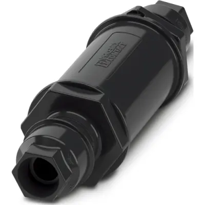 Cable connector, 5 pole, straight, 0.75-4.0 mm², cable Ø 9.5 to 12.5 mm, IP67, 1274812 - 1
