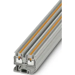 2 wire mini through terminal, push-in connection, 0.14-1.5 mm², 1 pole, 17.5 A, 6 kV, gray, 3248100