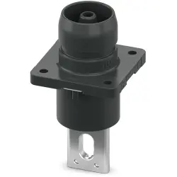 Panel plug, black, 1500 VDC, 250 A, 35-70 mm², 1571274