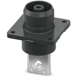 Panel plug, black, 1500 VDC, 350 A, 95-120 mm², 1571480