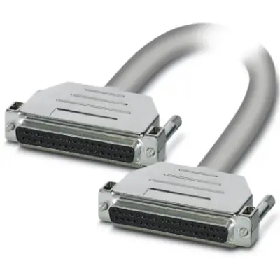 Connection cable, 6 m, D-Sub socket, 37 pole to D-Sub socket, 37 pole, 2900760 - 1
