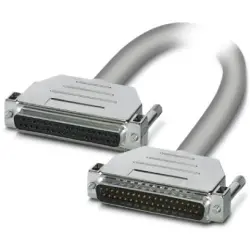 Extension cable, 0.5 m, D-Sub plug, 37 pole to D-Sub socket, 37 pole, 2302191